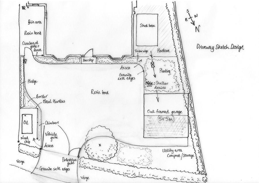 Driveway Sketch